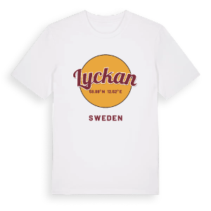 Lyckan cirkel t-shirt – ekologisk bomull t-shirt från PinShirt