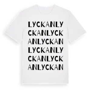 Lyckan ordlek t-shirt – ekologisk bomull t-shirt från Pinshirt