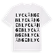 Lyckängen ordlek t-shirt