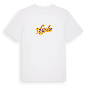 Lycke baseball t-shirt – ekologisk bomull t-shirt från PinShirt