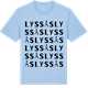 Blue Soul t-shirt med Lyssås ordlek t-shirt