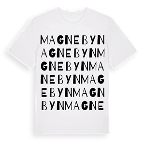 Magnebyn ordlek t-shirt – ekologisk bomull t-shirt från PinShirt