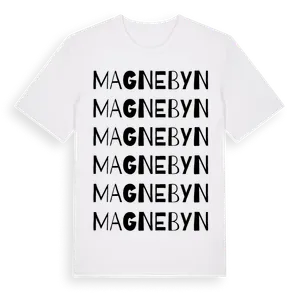 Magnebyn ordlek t-shirt – ekologisk bomull t-shirt från Pinshirt