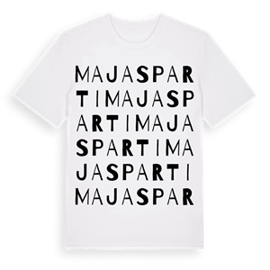 Majas parti ordlek t-shirt – ekologisk bomull t-shirt från Pinshirt