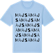 Blue Soul t-shirt med Majsa ordlek t-shirt