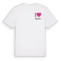 Jag älskar Malfall t-shirt litet tryck