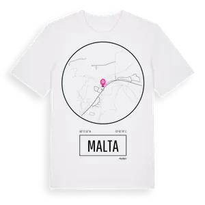 Malta t-shirt – ekologisk bomull t-shirt från Pinshirt