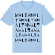 Blue Soul t-shirt med Malta ordlek t-shirt
