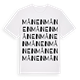Månen ordlek t-shirt