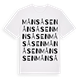 Månsåsen ordlek t-shirt