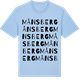 Blue Soul t-shirt med Månsberg ordlek t-shirt