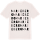Vintage White t-shirt med Marieberg ordlek t-shirt