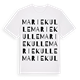 Mariekulle ordlek t-shirt