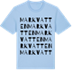 Blue Soul t-shirt med Markvatten ordlek t-shirt