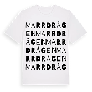 Marrdrågen ordlek t-shirt – ekologisk bomull t-shirt från Pinshirt