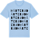Blue Soul t-shirt med Mårterud ordlek t-shirt