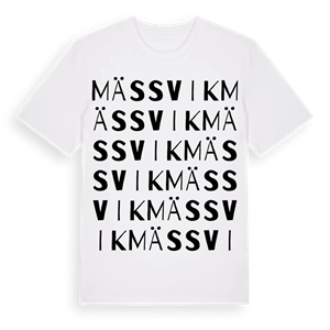 Mässvik ordlek t-shirt – ekologisk bomull t-shirt från Pinshirt