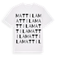 Mattila ordlek t-shirt