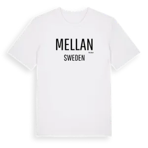 Mellan i Sverige t-shirt – ekologisk bomull t-shirt från Pinshirt