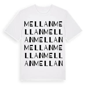 Mellan ordlek t-shirt – ekologisk bomull t-shirt från PinShirt