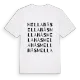 Mellanås ordlek t-shirt