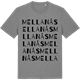 Mid Heather Gray t-shirt med Mellanås ordlek t-shirt