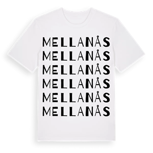 Mellanås ordlek t-shirt – ekologisk bomull t-shirt från PinShirt
