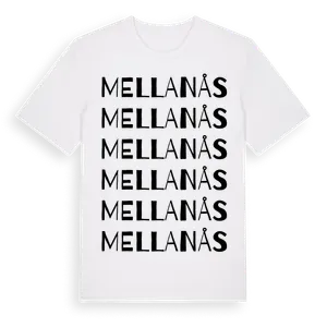 Mellanås ordlek t-shirt – ekologisk bomull t-shirt från Pinshirt