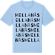 Blue Soul t-shirt med Mellanås ordlek t-shirt