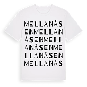 Mellanåsen ordlek t-shirt – ekologisk bomull t-shirt från PinShirt
