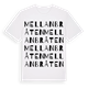 Mellanbråten ordlek t-shirt