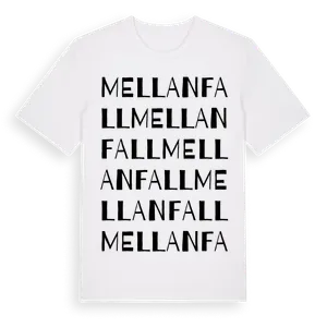 Mellanfall ordlek t-shirt – ekologisk bomull t-shirt från Pinshirt