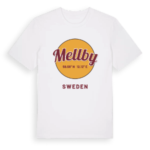 Mellby cirkel t-shirt – ekologisk bomull t-shirt från PinShirt