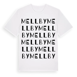 Mellby ordlek t-shirt – ekologisk bomull t-shirt från PinShirt