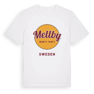 Mellby cirkel t-shirt – ekologisk bomull t-shirt från PinShirt