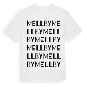 Mellby ordlek t-shirt – ekologisk bomull t-shirt från Pinshirt