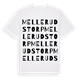 Mellerudstorp ordlek t-shirt