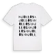 Mjöllösa ordlek t-shirt