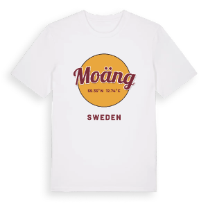 Moäng cirkel t-shirt – ekologisk bomull t-shirt från PinShirt