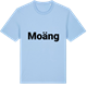 Blue Soul t-shirt med Moäng fetstil t-shirt