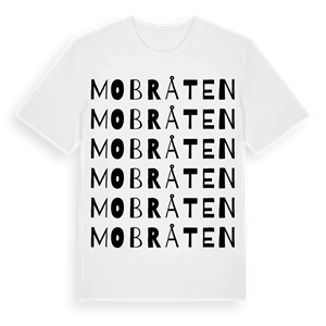 Mobråten ordlek t-shirt – ekologisk bomull t-shirt från PinShirt