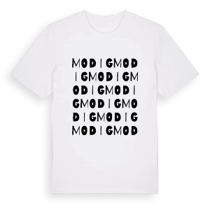 Modig ordlek t-shirt – ekologisk bomull t-shirt från PinShirt