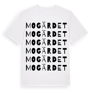 Mogärdet ordlek t-shirt – ekologisk bomull t-shirt från Pinshirt