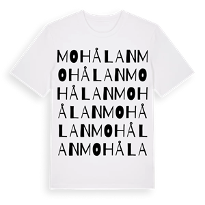 Mohålan ordlek t-shirt – ekologisk bomull t-shirt från Pinshirt