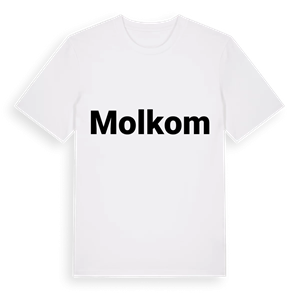 Molkom fetstil t-shirt – ekologisk bomull t-shirt från PinShirt