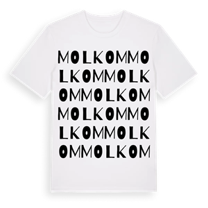 Molkom ordlek t-shirt – ekologisk bomull t-shirt från PinShirt