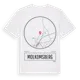 White t-shirt med Molkomsberg t-shirt