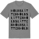 Mid Heather Gray t-shirt med Mölnslätten ordlek t-shirt