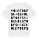 Mölntorps hage ordlek t-shirt