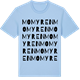 Blue Soul t-shirt med Momyren ordlek t-shirt